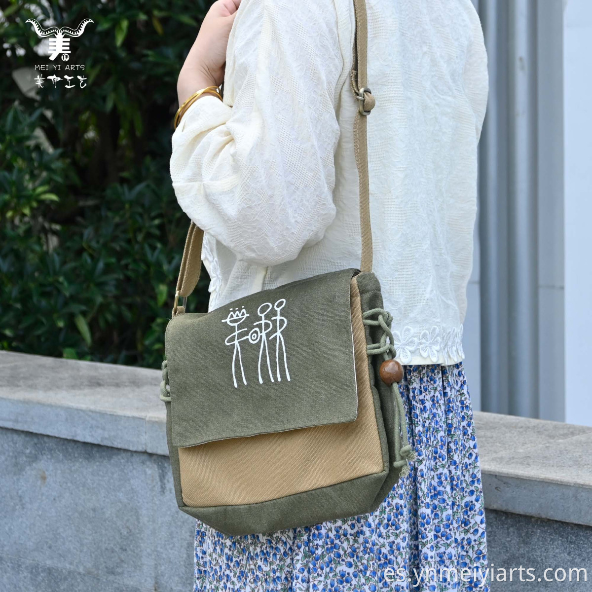 Canvas Crossbody Bag